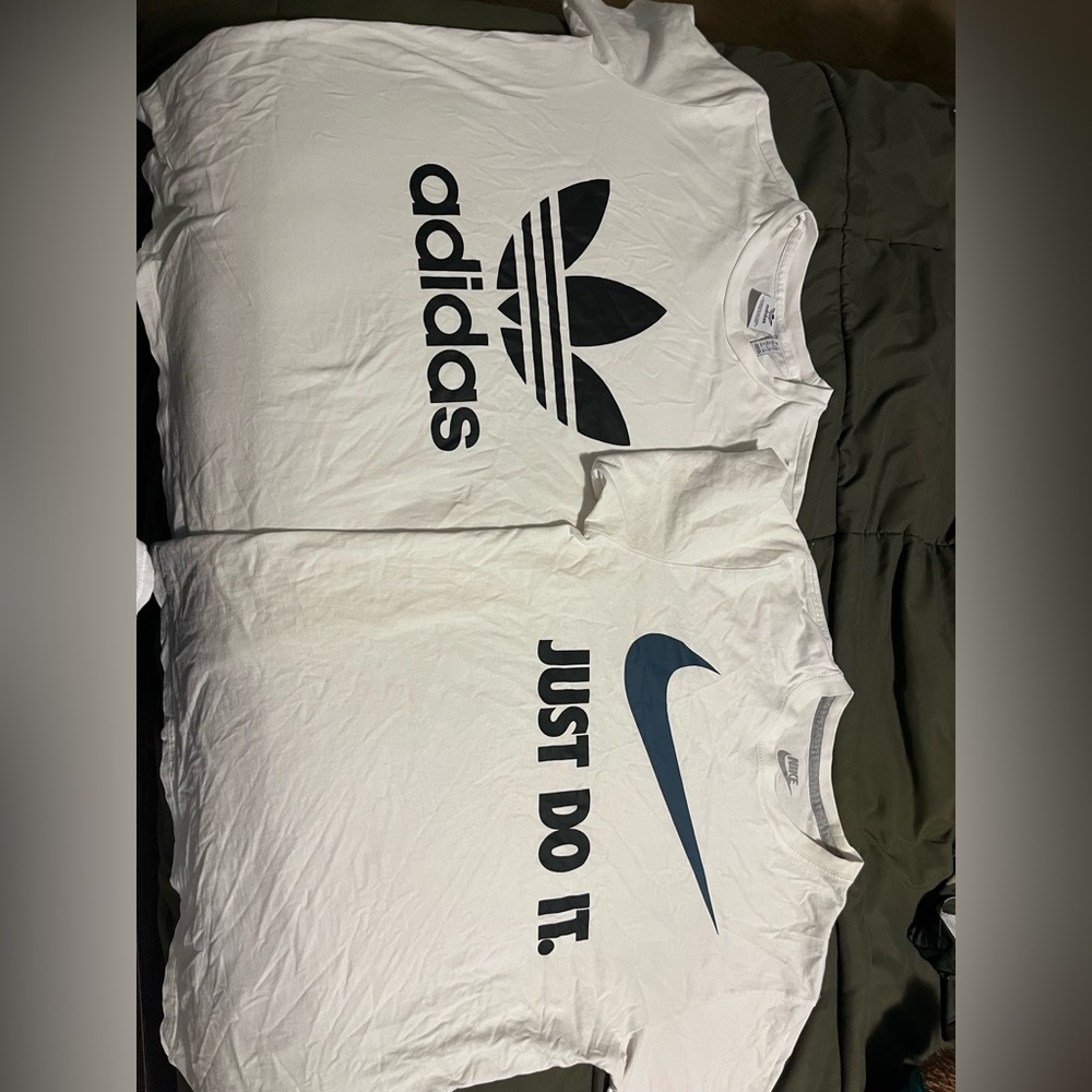 Adidas and Nike Logo T-Shirts